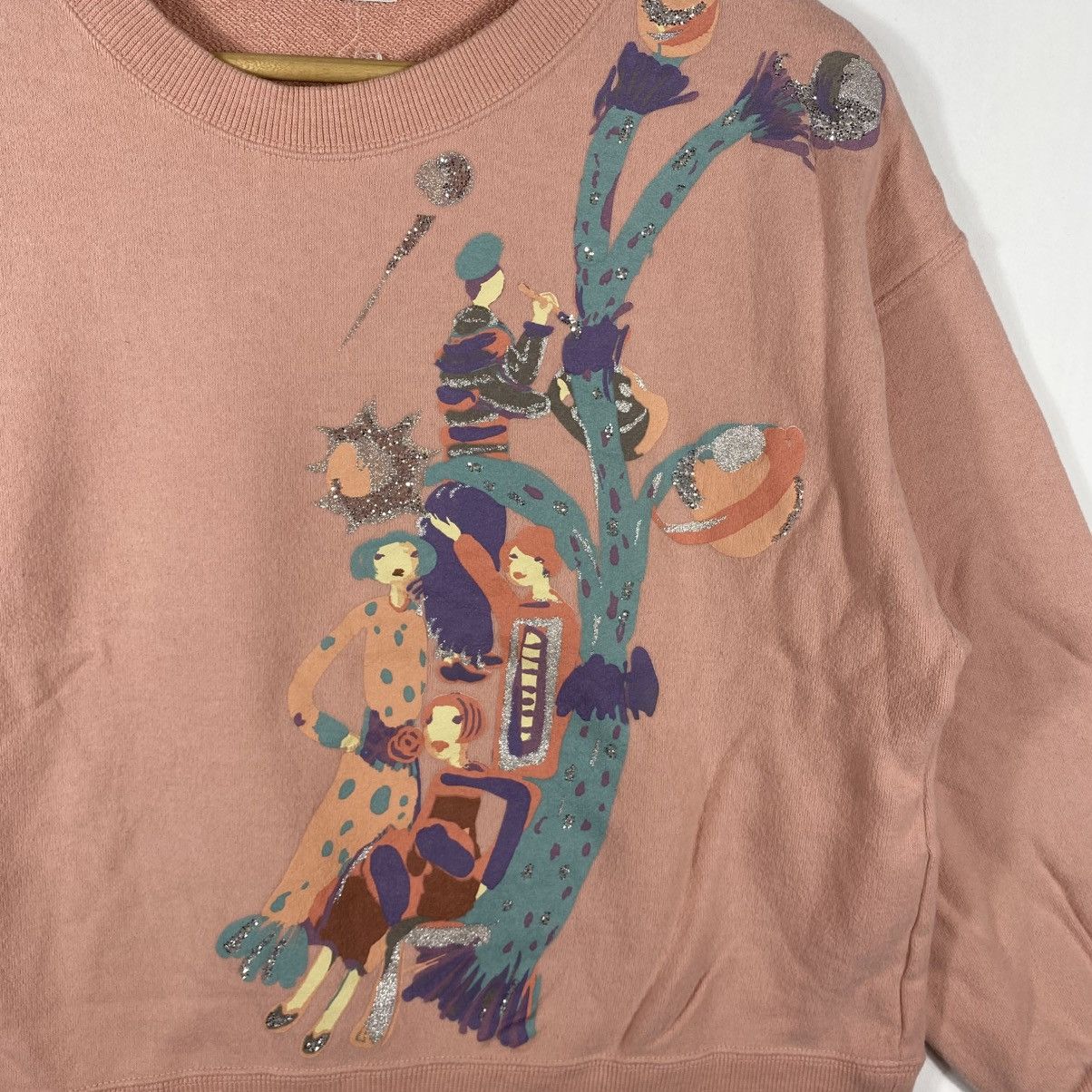 Tsumori Chisato By Issey Miyake TSUMORI CHISATO Abstract Graphic Sweatshirt Size XS / US 0-2 / IT 36-38 - 2 Thumbnail
