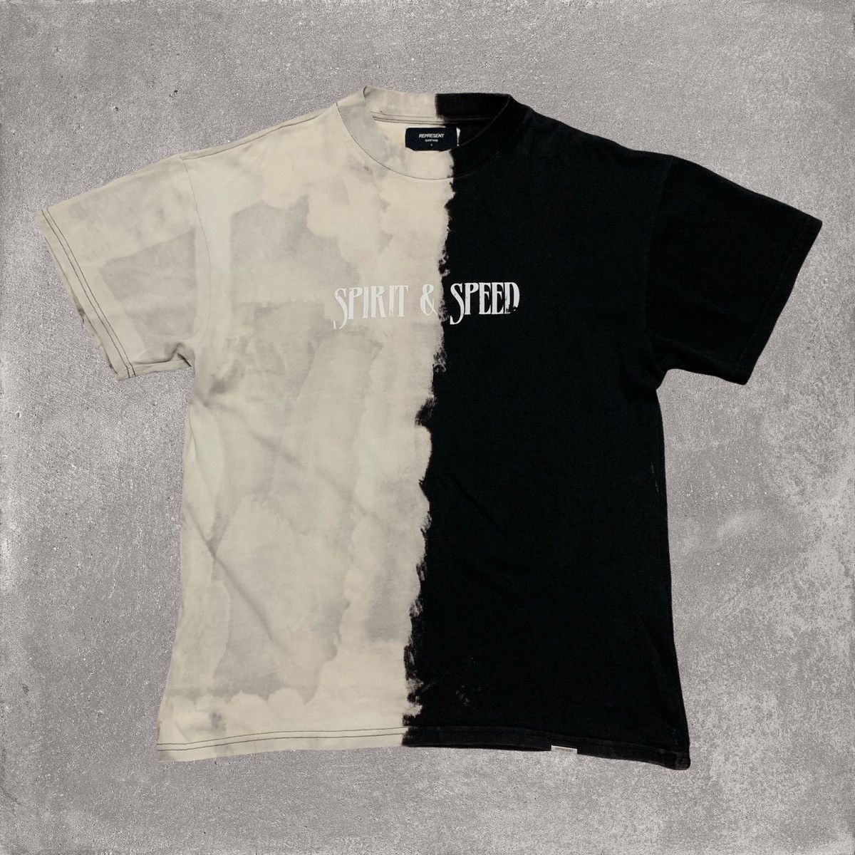 Represent Clo. Represent Small Spirit & Speed Black White Tee Size US S / EU 44-46 / 1 - 1 Thumbnail