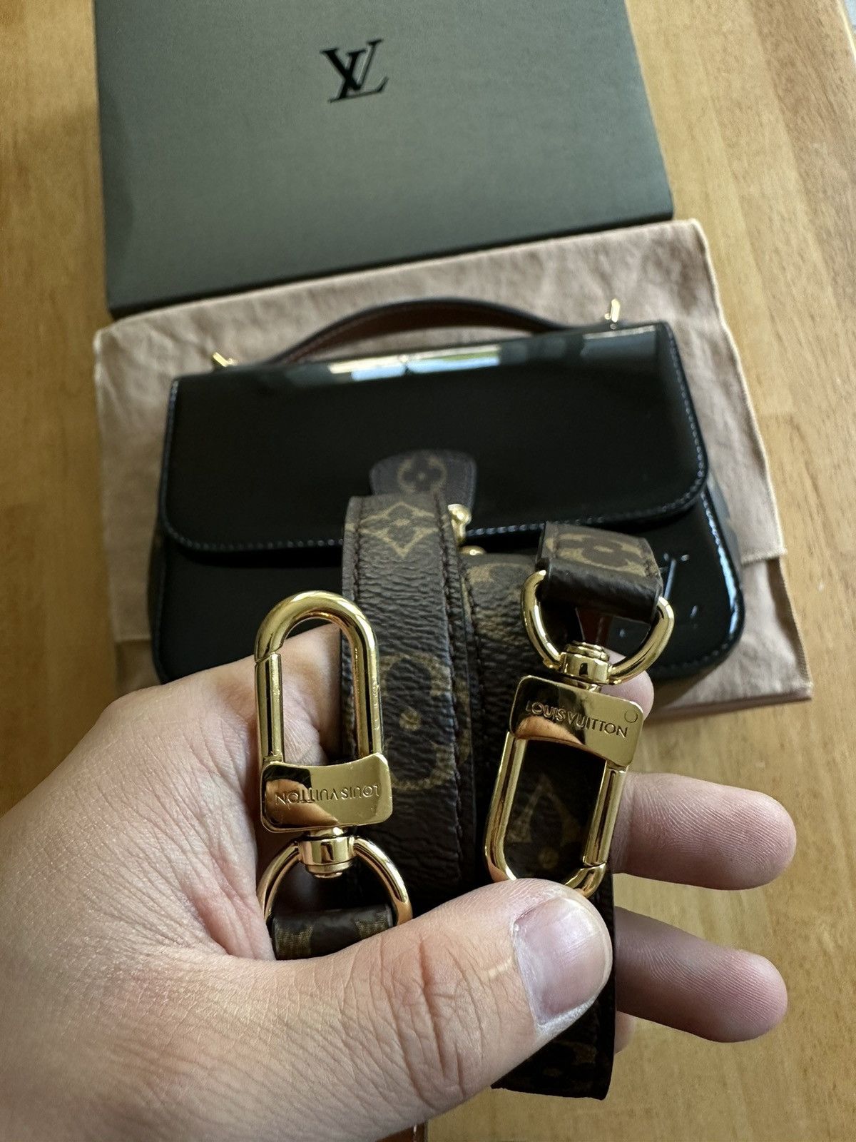 Louis Vuitton LOUIS VUITTON Miroir Vernis Cherrywood BB Size ONE SIZE - 5 Thumbnail