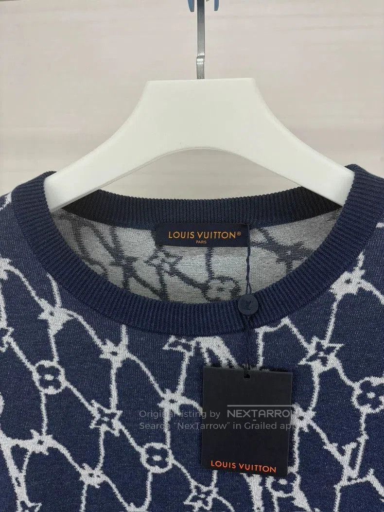 Louis Vuitton Louis Vuitton 24SS Mesh Logo Short Sleeve. Size US XXL / EU 58 / 5 - 5 Thumbnail