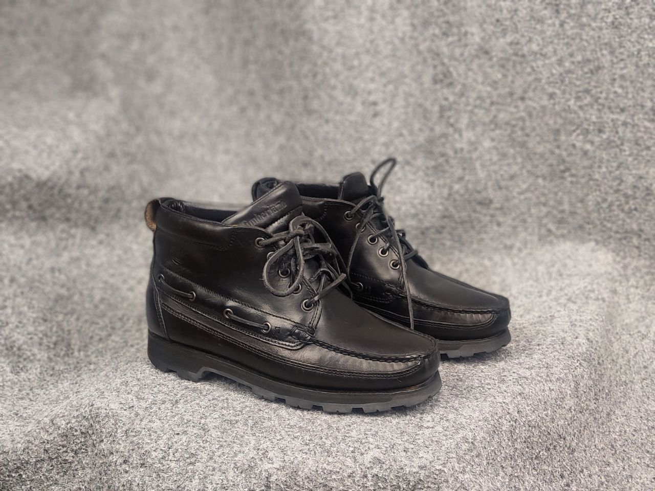 Timberland Timberland Original Black Leather Ankle Boots Shoes Vintage Size US 9 / EU 42 - 5 Thumbnail