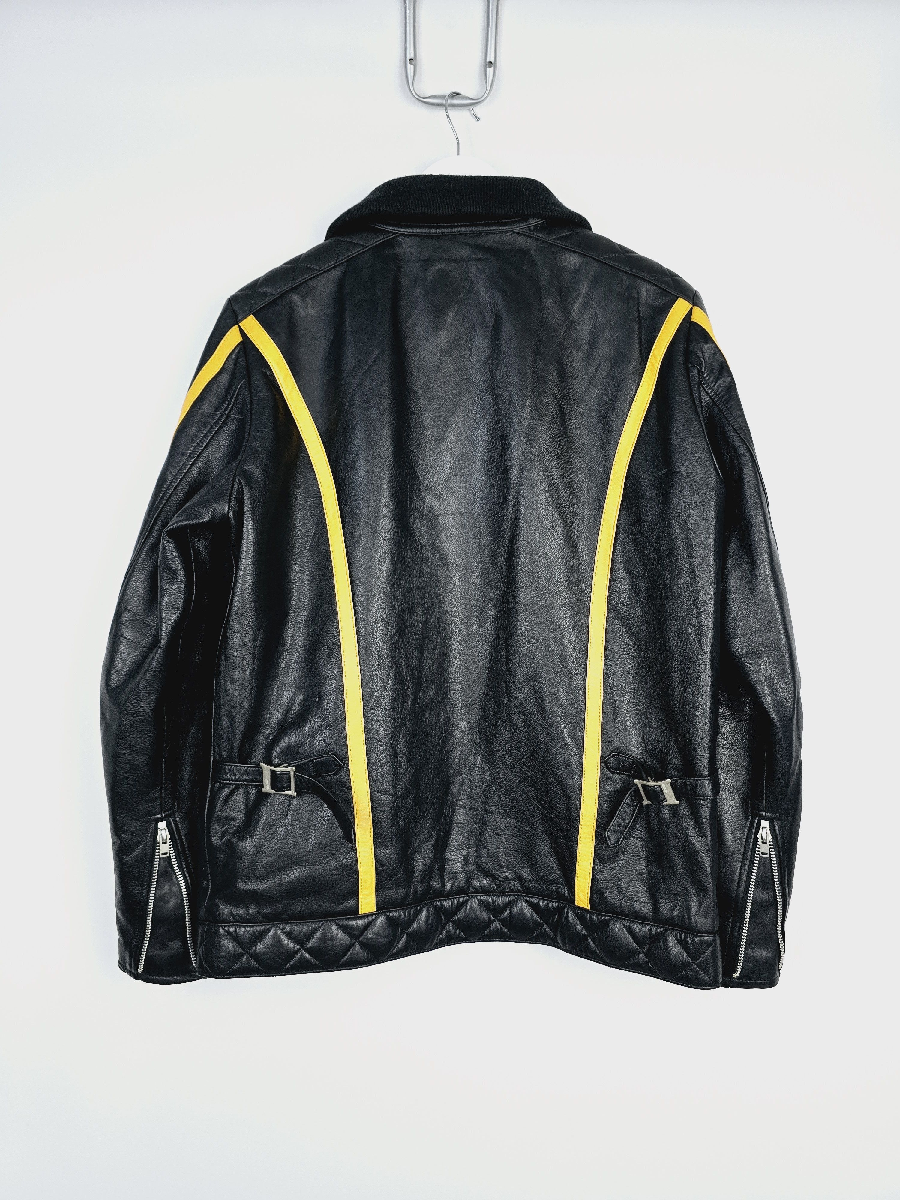 Neighborhood NEIGHBORHOOD Technical Leather Jacket Size US L / EU 52-54 / 3 - 10 Thumbnail