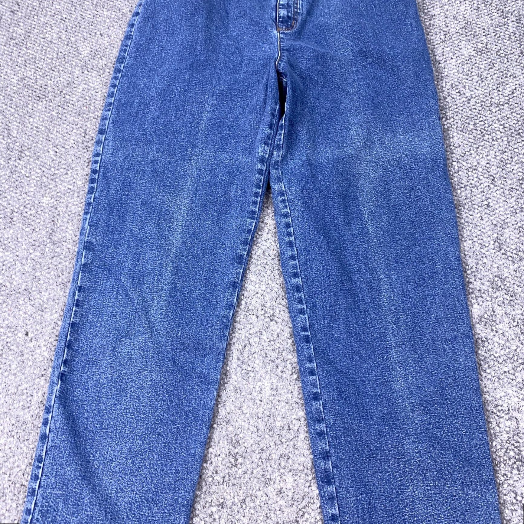 CO Lauren Jeans Co Ralph Lauren Jeans Womens 14 High Rise Tapered Stretch Denim Size 36" / US 14 / IT 50 - 3 Thumbnail