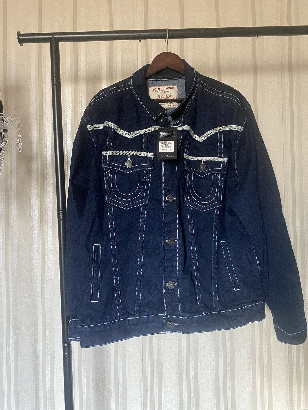 True Religion True Religion denim jacket - Brand new w/ tags Size US XXL / EU 58 / 5 - 1 Thumbnail