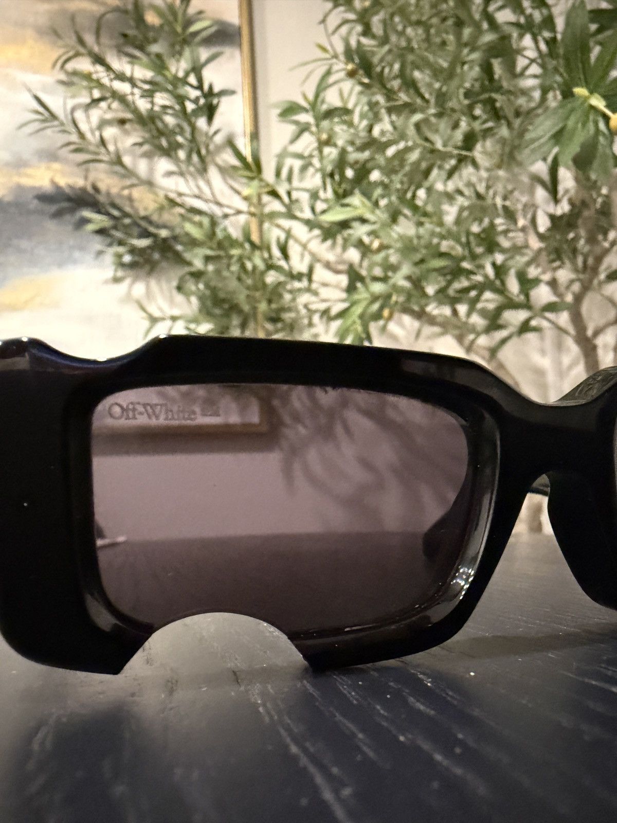 Off-White OFF-WHITE Cady Cut Out Swiss-Cheese Sunglasses Size ONE SIZE - 4 Thumbnail