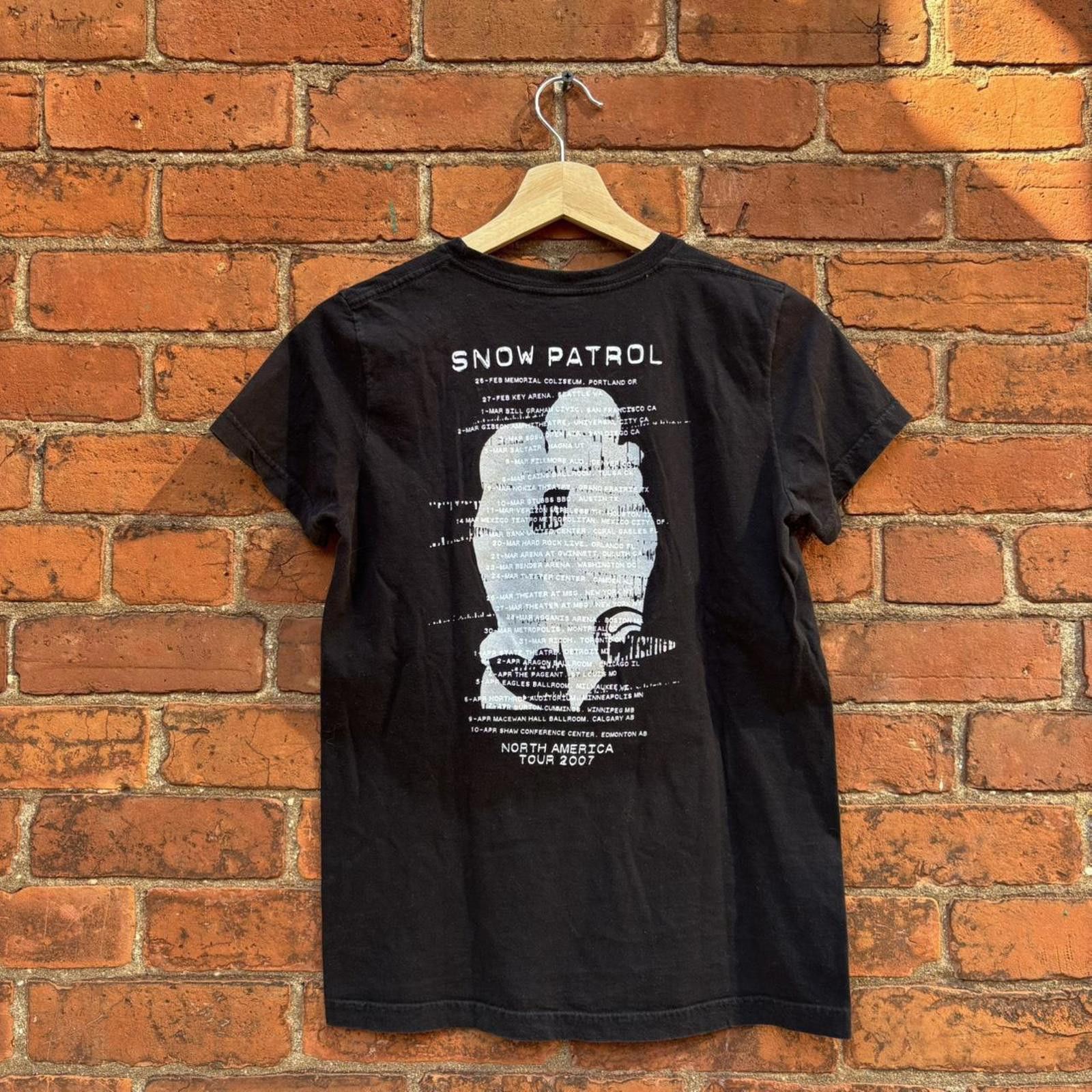 American Apparel Vintage Snow Patrol North American tour t shirt 2007 L Size L / US 10 / IT 46 - 4 Thumbnail