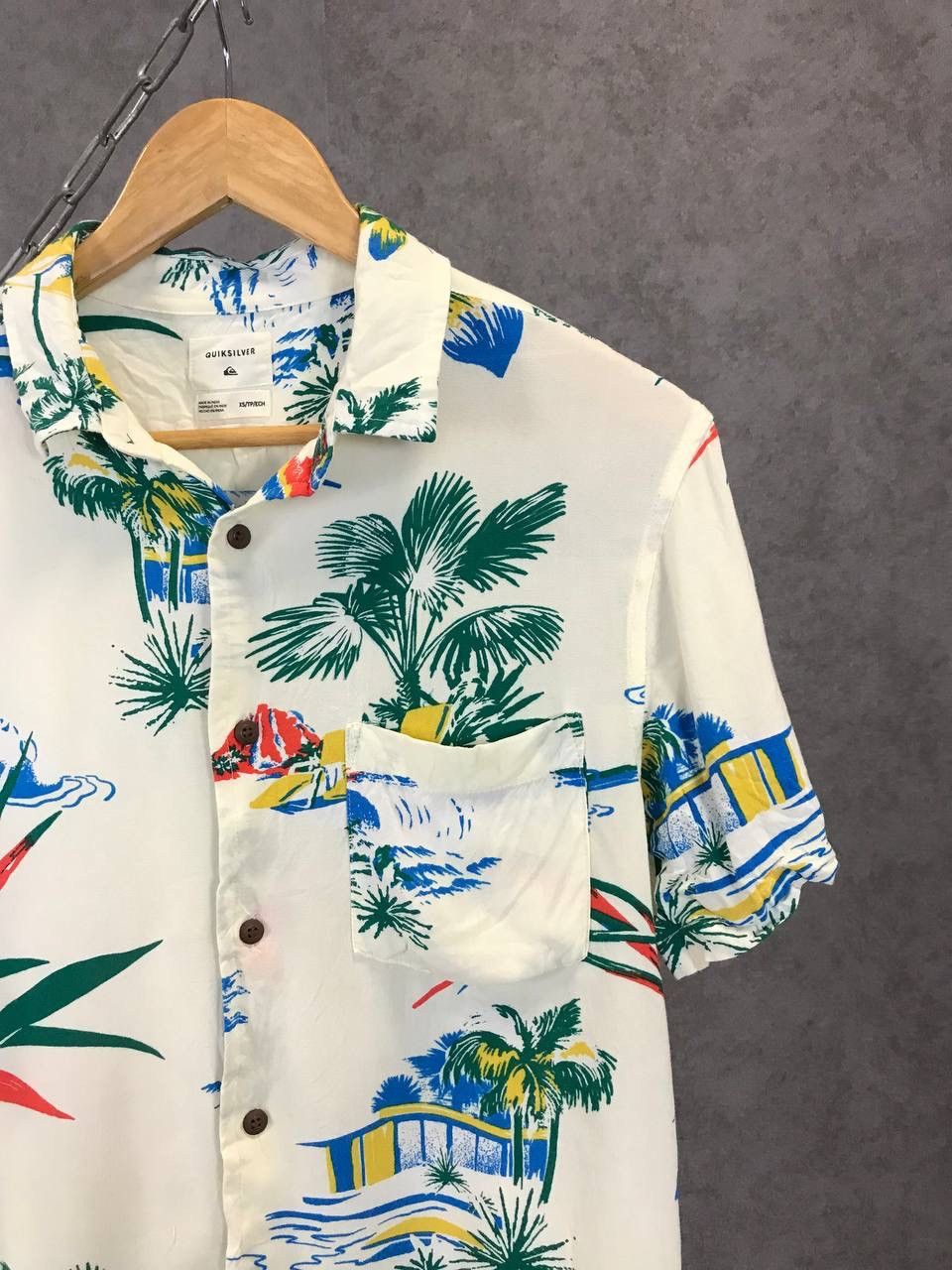 Quiksilver Quiksilver Hawaiian designer crazy shirt Size US XS / EU 42 / 0 - 2 Thumbnail