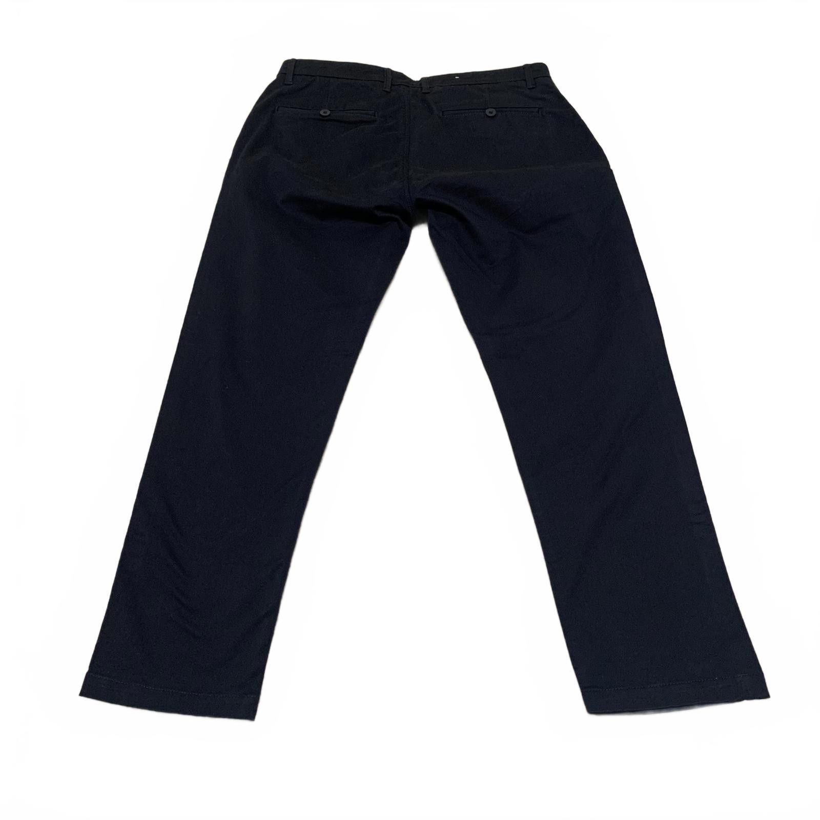 Zara Zara Man Men's Size 32 Navy Blue Casual Chino Pants Size US 32 / EU 48 - 2 Thumbnail