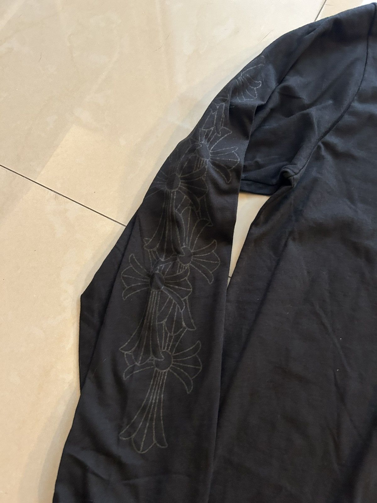 Chrome Hearts Chrome Hearts Miami Exclusive Long Sleeve Tee Size US L / EU 52-54 / 3 - 3 Thumbnail