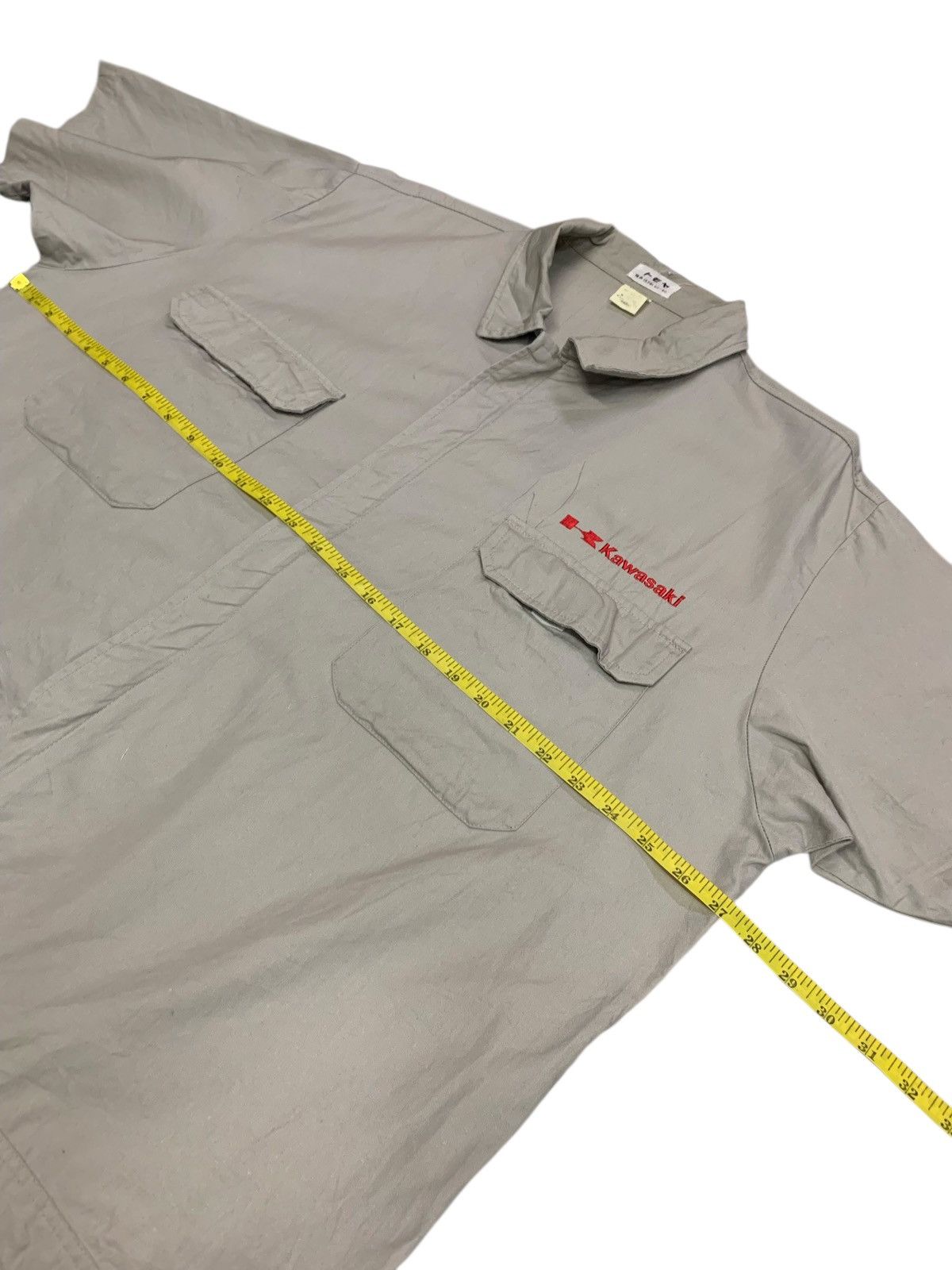Other Vintage 90's Kawasaki Small Logo Worker Button Ups T Shirt Size US XL / EU 56 / 4 - 6 Thumbnail