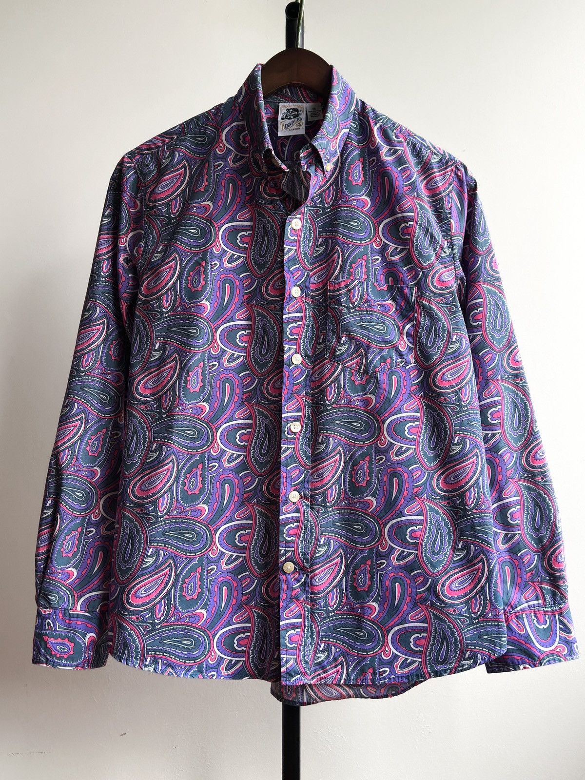 Kennington Ltd. Vintage Kennington Ltd Paisley Print Shirt Size US M / EU 48-50 / 2 - 1 Thumbnail