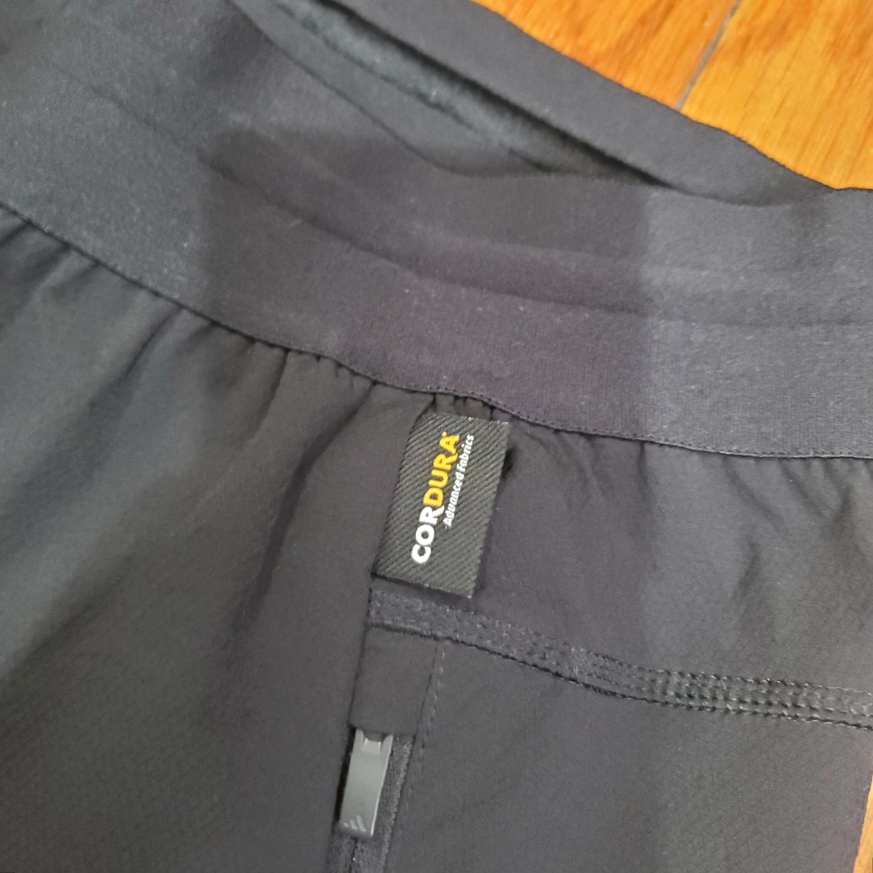 Adidas Adidas Pants Mens Small Black Cordura Slim Fit Ankle Zip Zip Pockets HY0776 Size US 29 - 6 Thumbnail