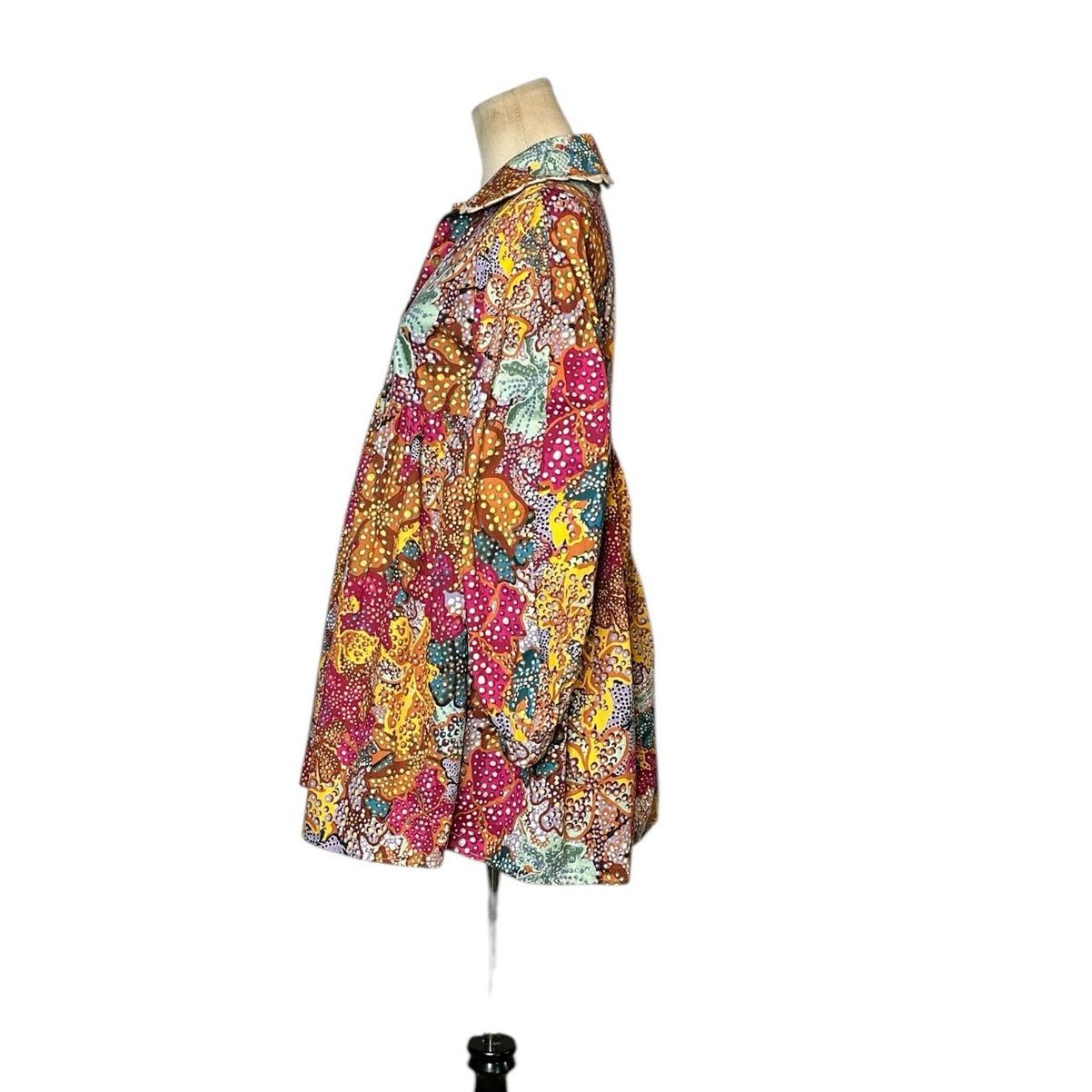 Other Kika Vargas Colorful Floral Babydoll Mini Dress size XXS Size XXS / US 00 / IT 34 - 6 Thumbnail