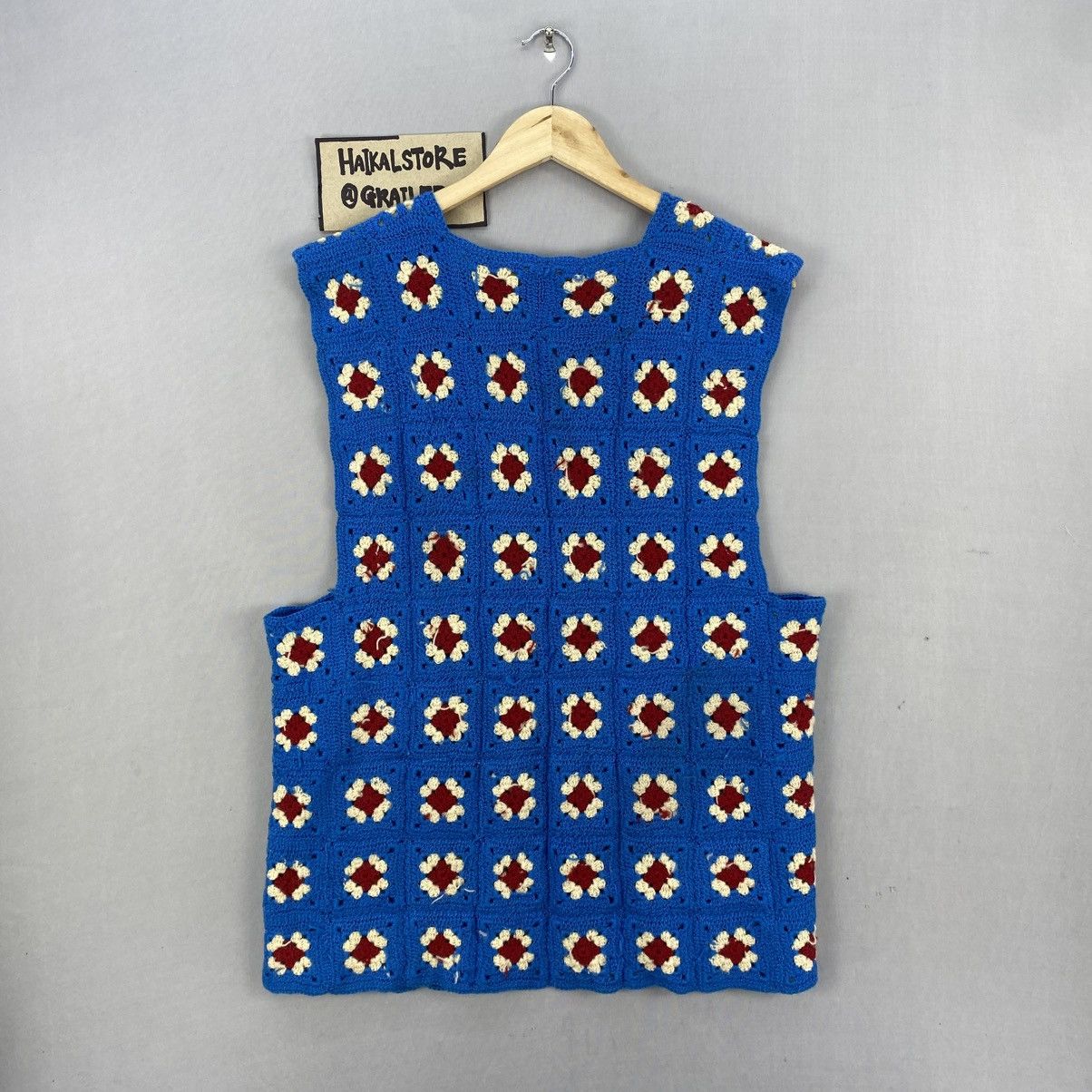 Aran Isles Knitwear Vintage 80’s Handknit Vest Size S / US 4 / IT 40 - 4 Thumbnail