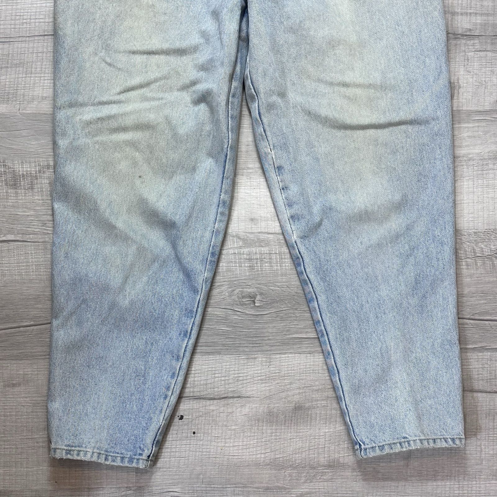 Jean × Vintage VTG GITANO Pleated High Rise Tapered Distressed Jeans Sz 14 Size 28" / US 6 / IT 42 - 3 Thumbnail