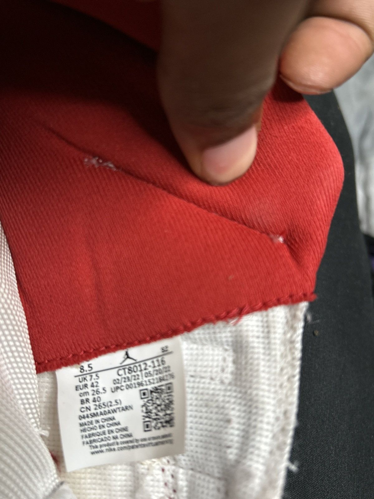 Jordan Brand Jordan 11 Retro High Cherry Size US 8.5 / EU 41-42 - 6 Thumbnail
