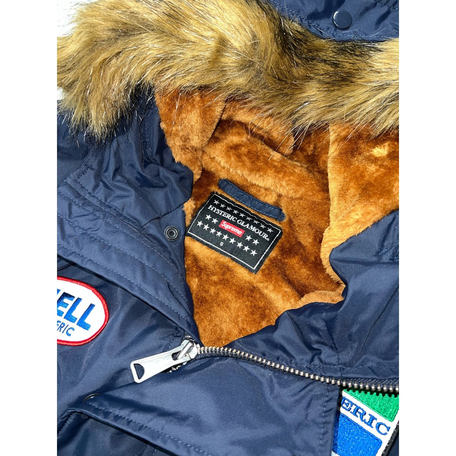 Hysteric Glamour × Supreme Supreme FW17 Hysteric Glamour N-3B Fur Parka Coat Size US S / EU 44-46 / 1 - 3 Thumbnail