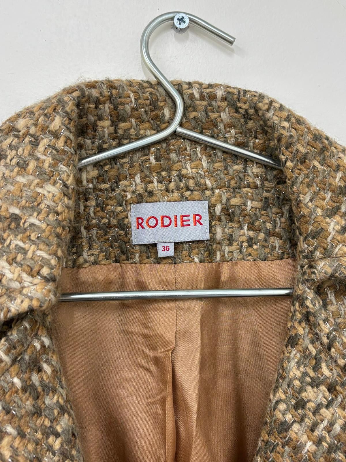 Other Rodier Blazer Jacket Vintage Tweed Size XS / US 0-2 / IT 36-38 - 3 Thumbnail