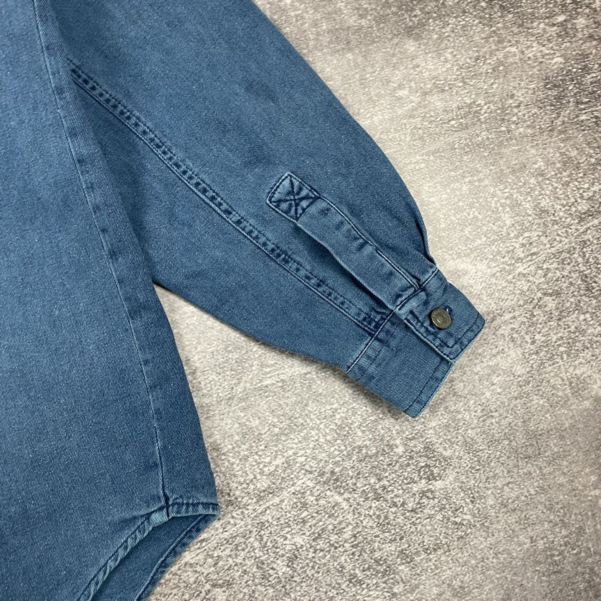 Levi's Vintage Levi’s Rare Denim Western Shirt Size US L / EU 52-54 / 3 - 14 Thumbnail