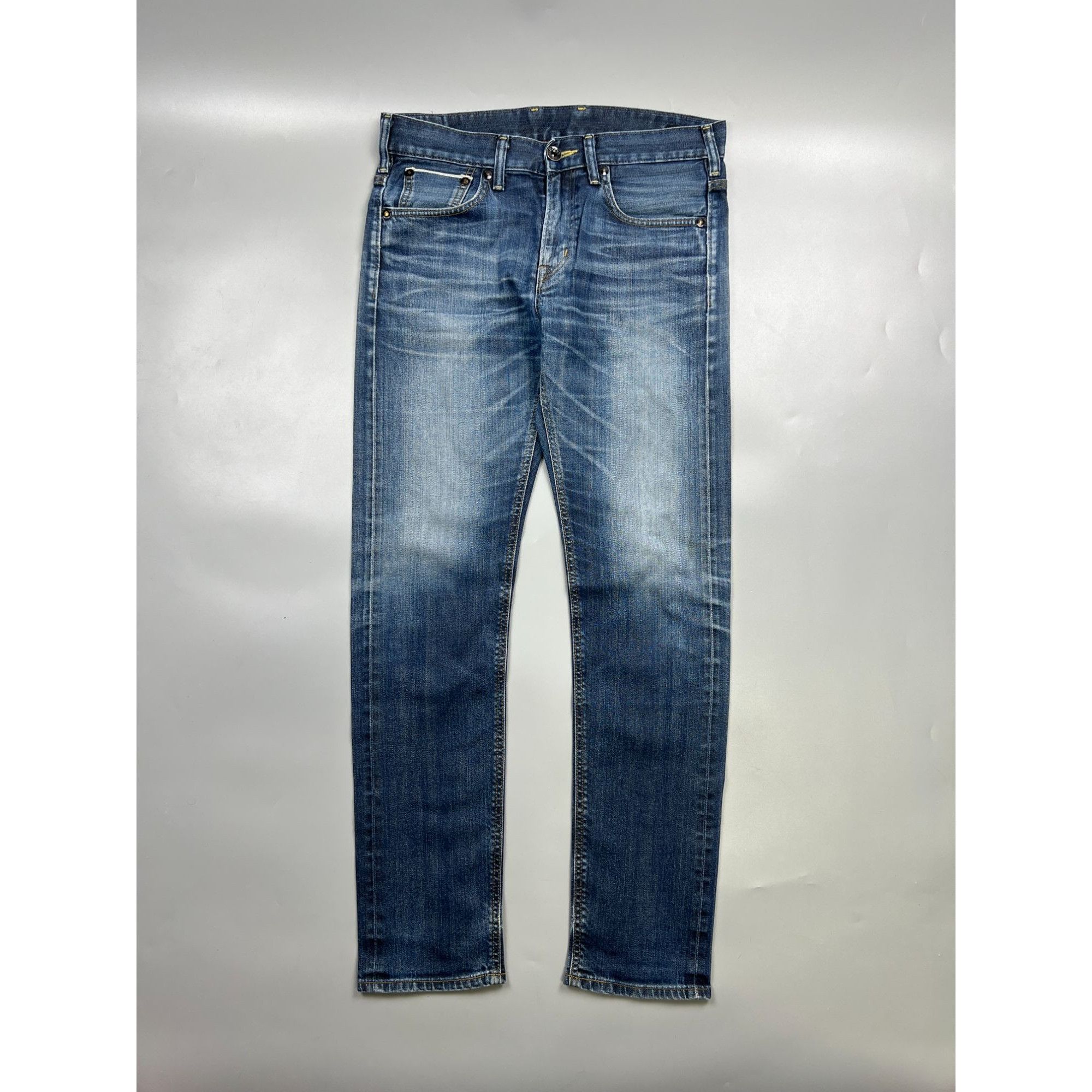 Edwin Edwin ES505S Made in Japan Selvedge Denim Jeans (Y0931) Size US 32 / EU 48 - 1 Thumbnail
