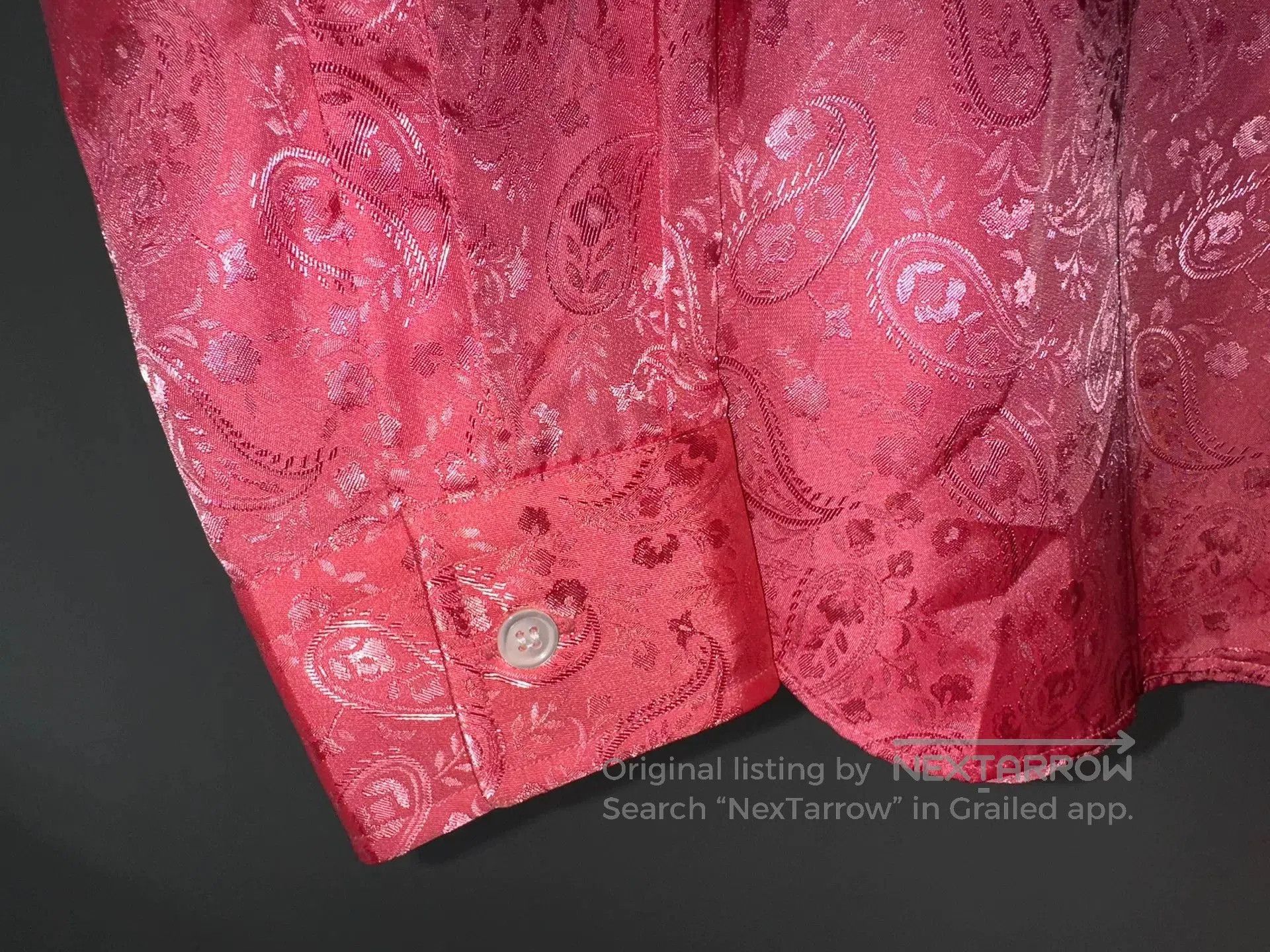 Comme des Garcons SHIRT Comme Des Garçons Pink Paisley Shirt. Size S / US 4 / IT 40 - 5 Thumbnail