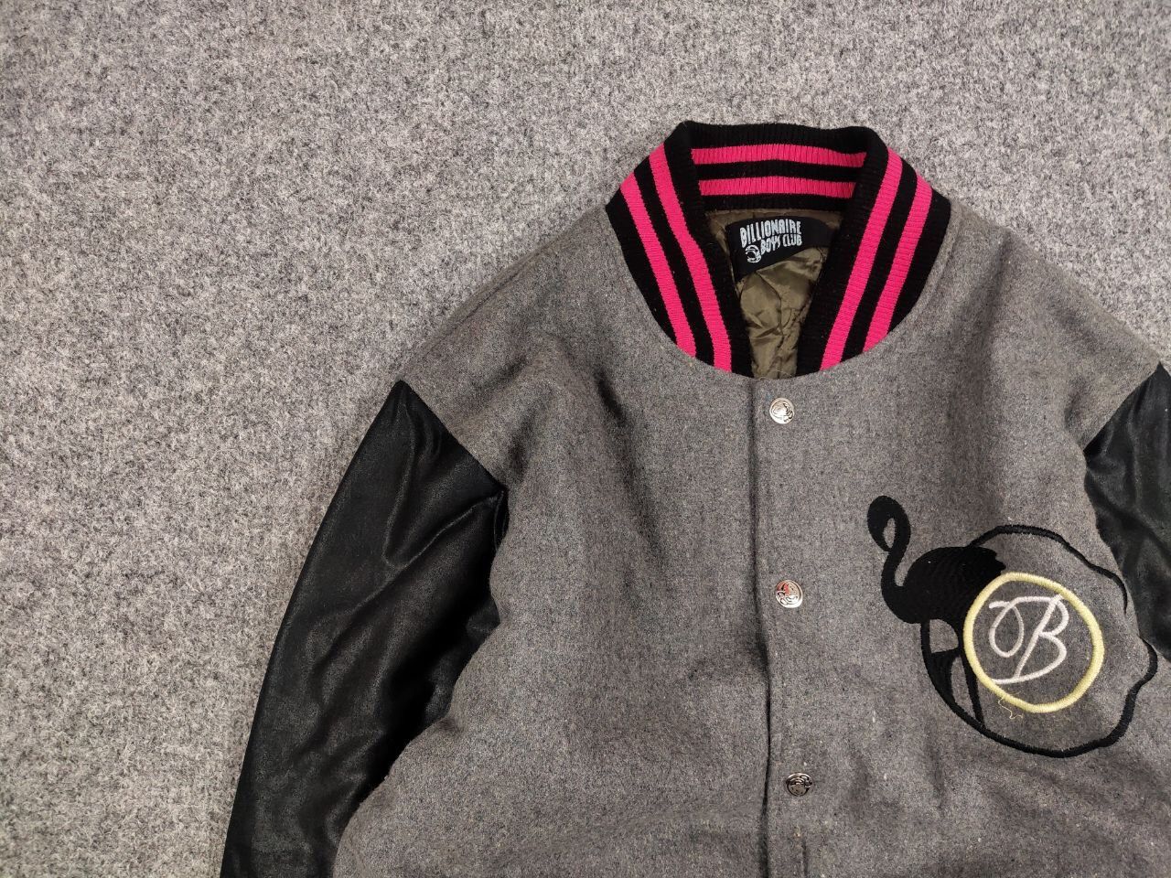 Japanese Brand Vintage Billionaire Boys Club Logo Varsity Bomber Jacket Size L / US 10 / IT 46 - 11 Thumbnail