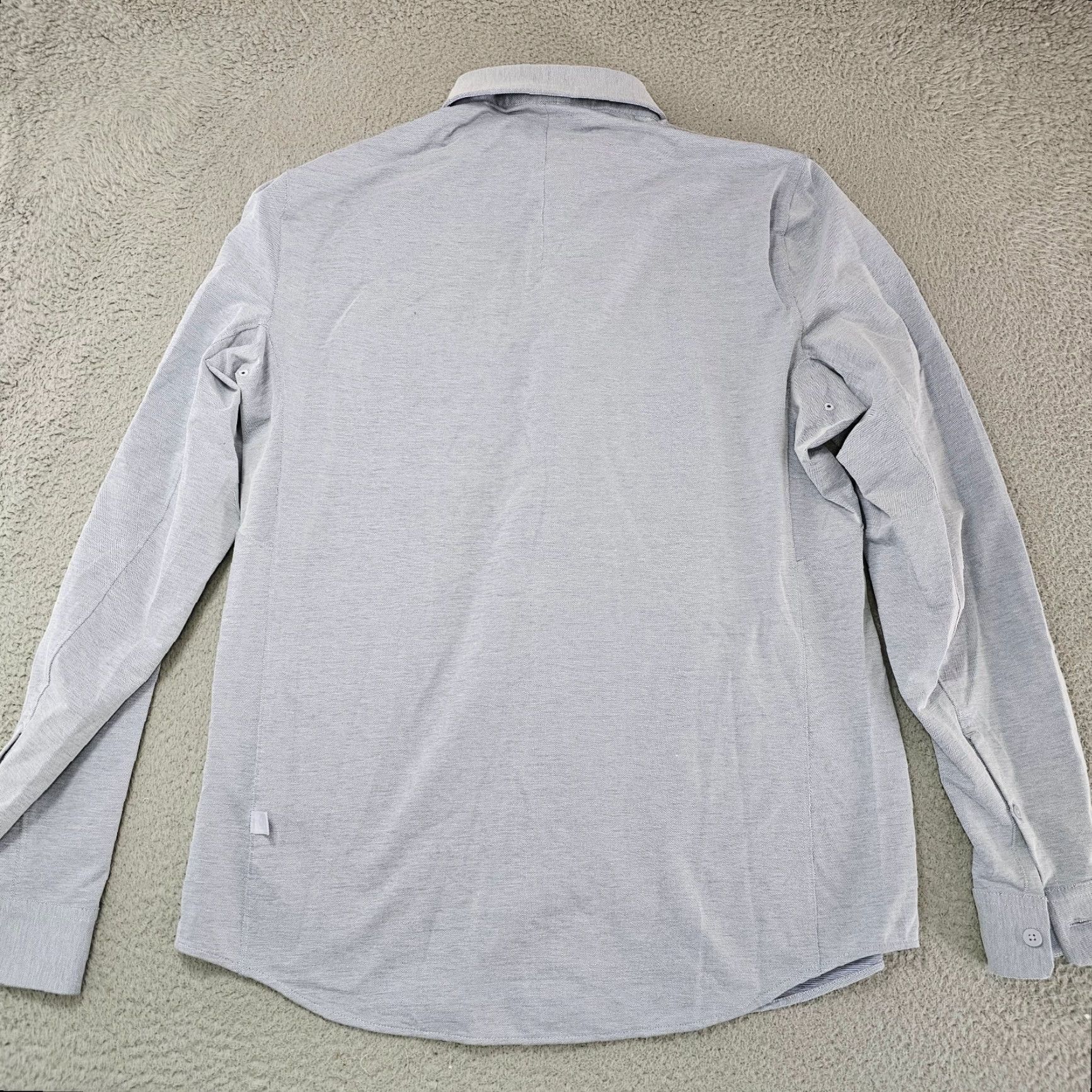 Lululemon Lululemon Shirt Mens Large Button Up Long Sleeve Performance Blue Size US L / EU 52-54 / 3 - 6 Thumbnail