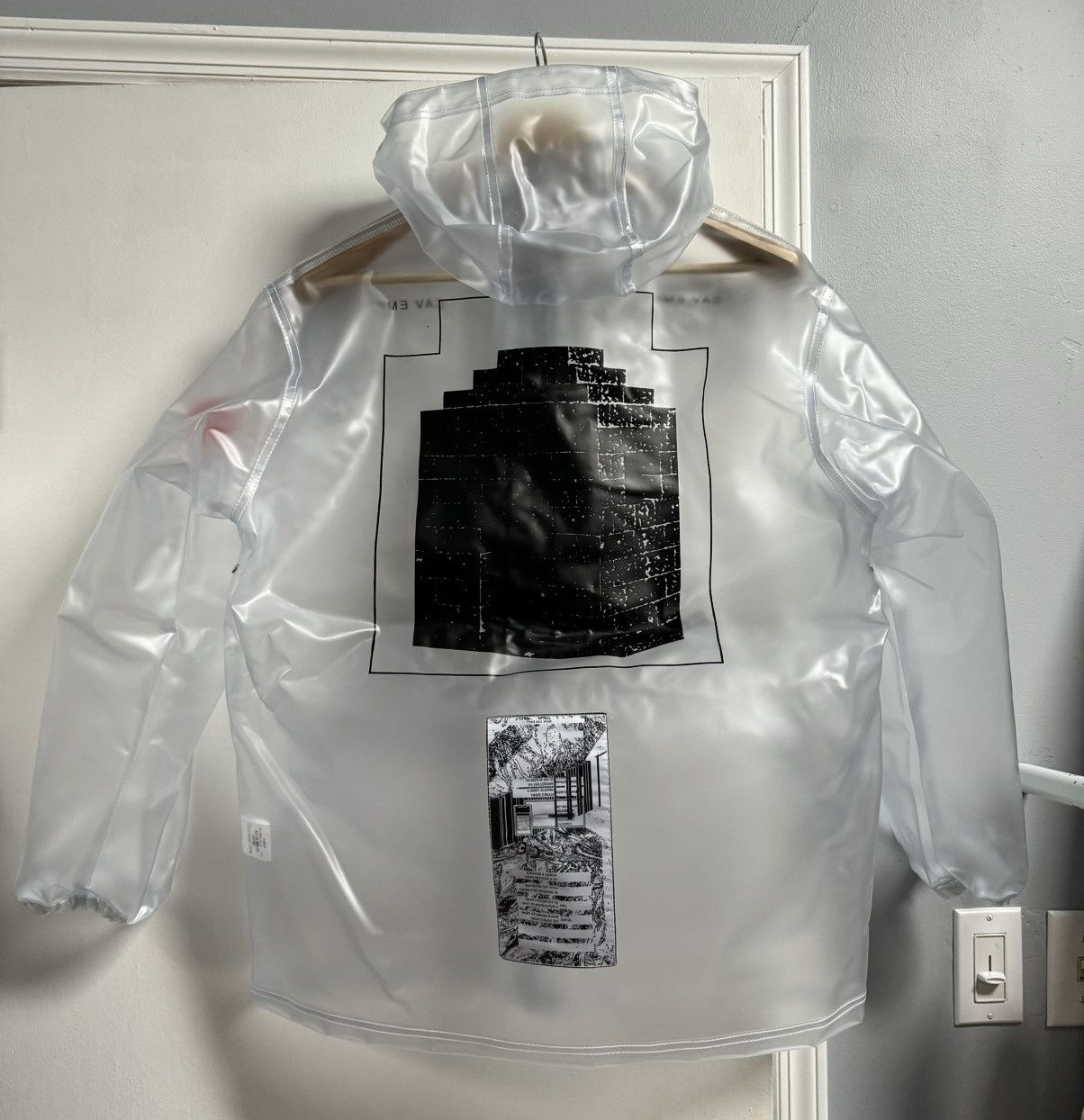 Cav Empt PVC Hood Zip Jacket | Grailed