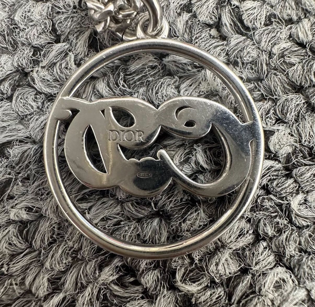 Dior Dior x Kenny Scharf CD letter silver necklace K12 Size ONE SIZE - 2 Thumbnail