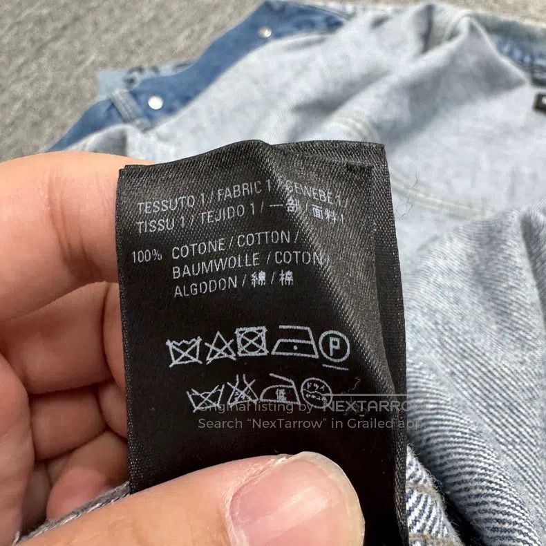 Balenciaga Balenciaga Graffiti Denim Jacket Size US M / EU 48-50 / 2 - 6 Thumbnail