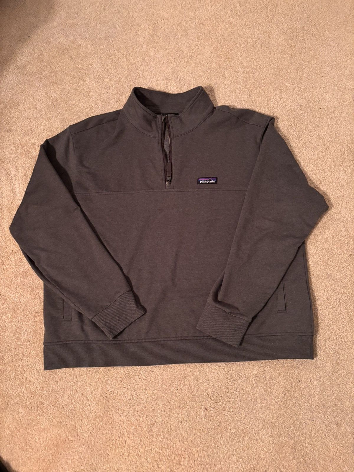Patagonia Patagonia Womens Ahnya Quarter Zip Pine Needle Green Size XL / US 12-14 / IT 48-50 - 2 Thumbnail