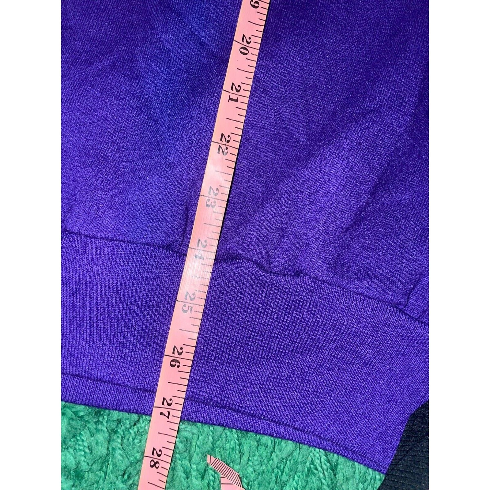 Jerzees Vintage North Dakota Sweatshirt Winter Trees Purple VTG 90s Size US M / EU 48-50 / 2 - 12 Thumbnail