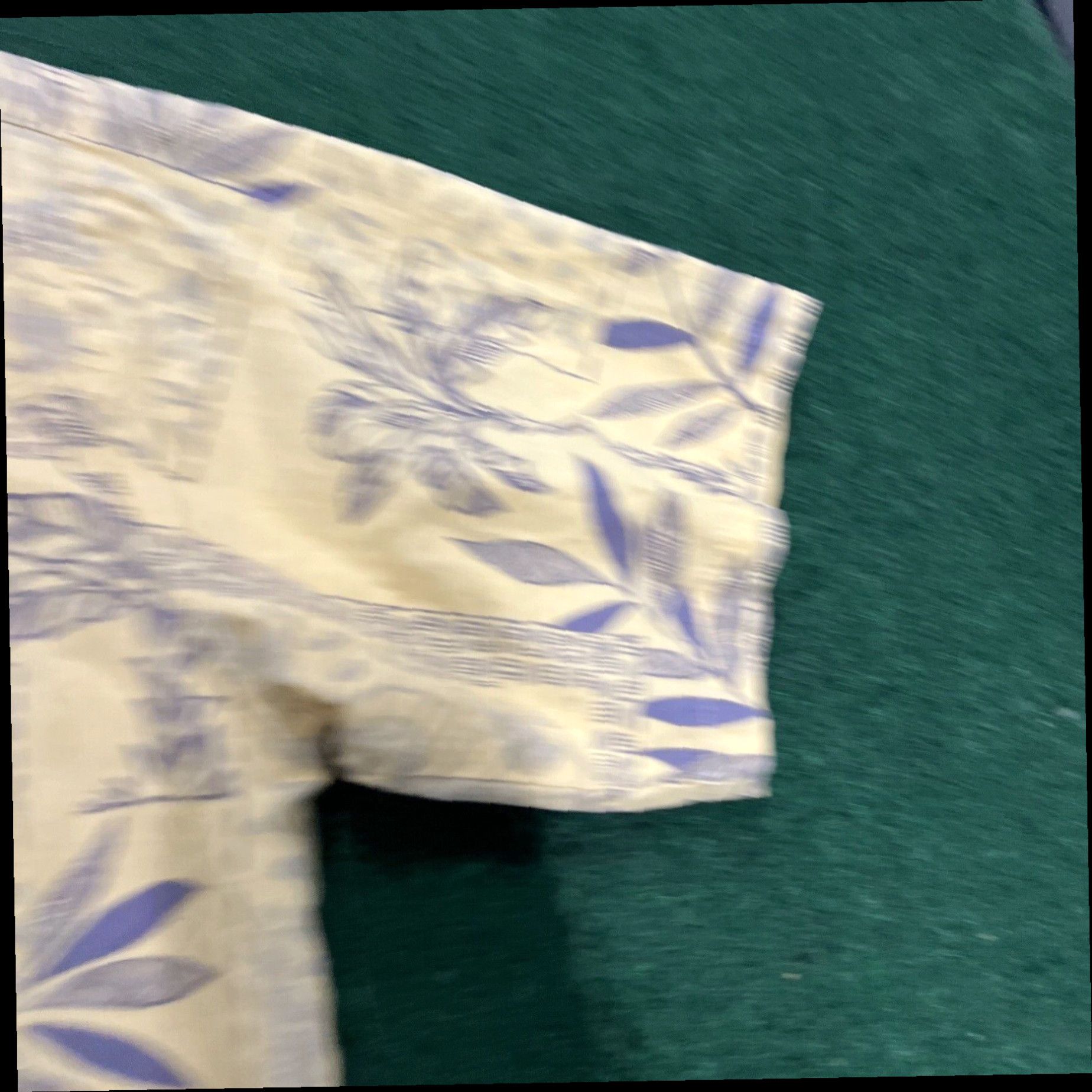 Vintage COOKE STREET Men's Size L Print Yellow Blue Hawaiian Shirt Cotton Summer Beach Size US L / EU 52-54 / 3 - 3 Thumbnail