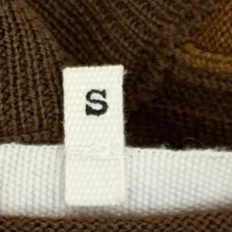 Maison Margiela Maison Margiela Brown V-neck wool knitwear Size US S / EU 44-46 / 1 - 6 Thumbnail