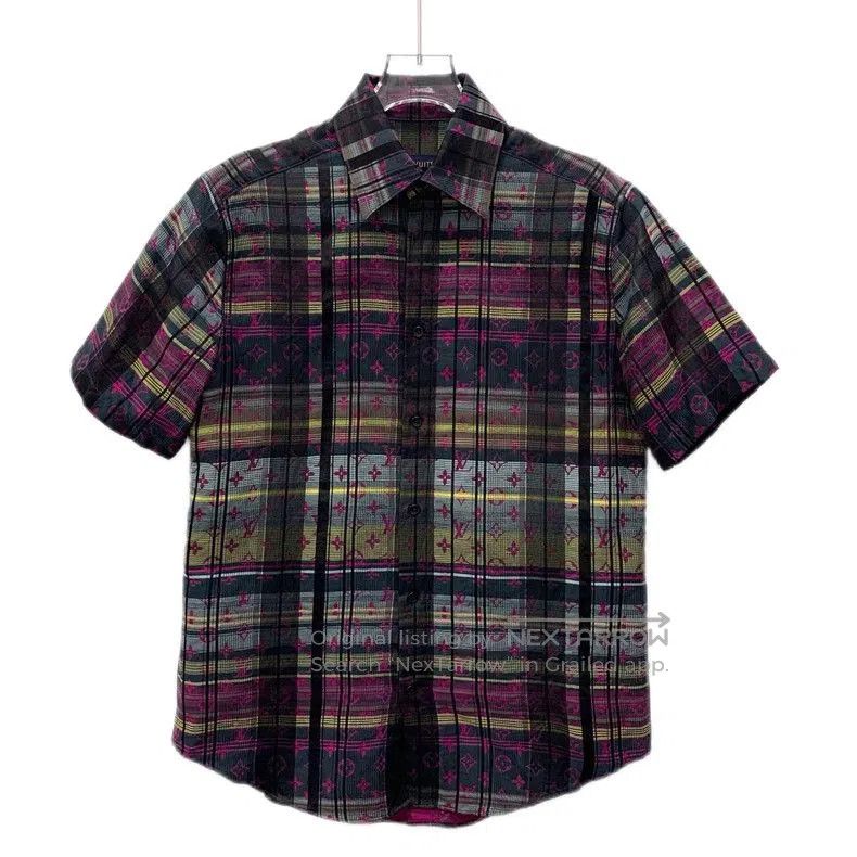 Louis Vuitton Louis Vuitton Striped Logo Cotton Shirt. Size US XS / EU 42 / 0 - 1 Thumbnail