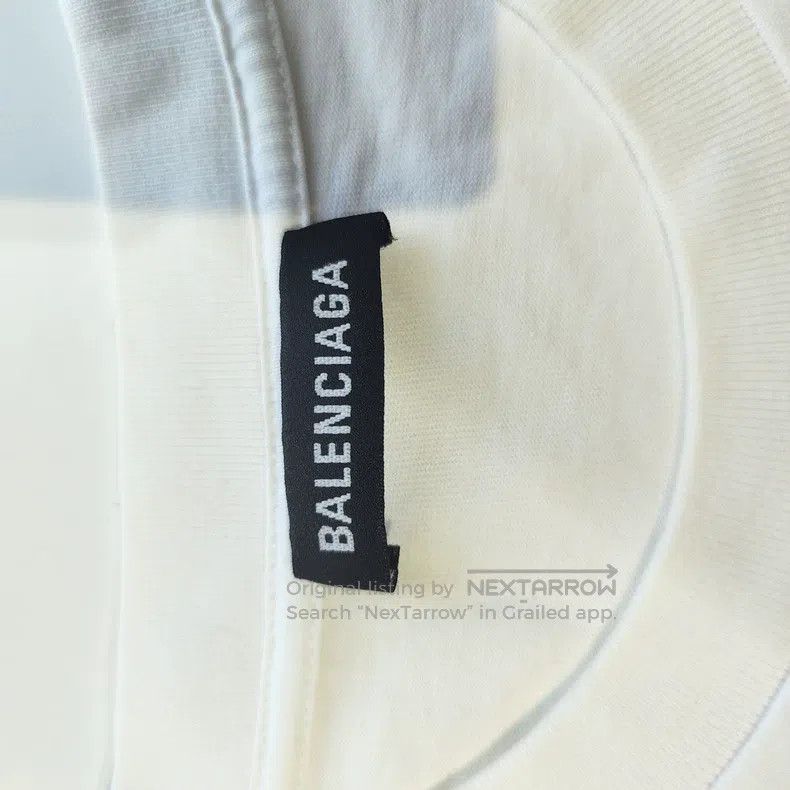 Balenciaga Balenciaga Sized Oversized Short Sleeve T-Shirt Size US S / EU 44-46 / 1 - 3 Thumbnail