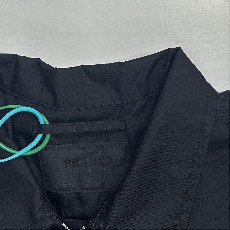 Prada Prada Spring Summer 2025 Black Jacket-2506 Size US XL / EU 56 / 4 - 4 Thumbnail