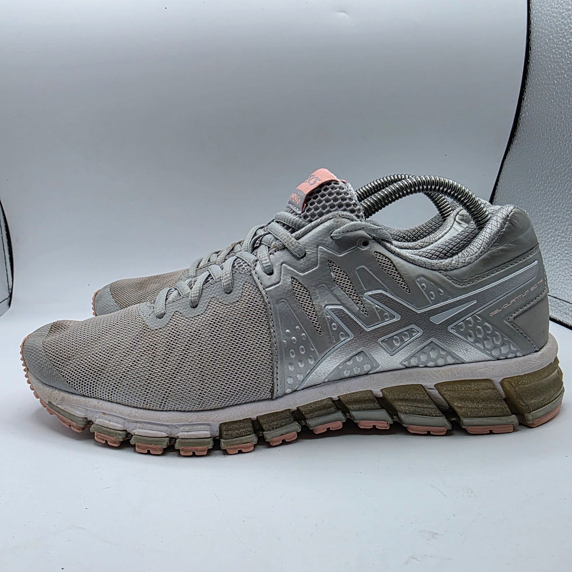 Asics Asics Gel Quantum 180 TR Womens Size 10.5 Silver Pink Cross Size US 10.5 / IT 40.5 - 13 Thumbnail