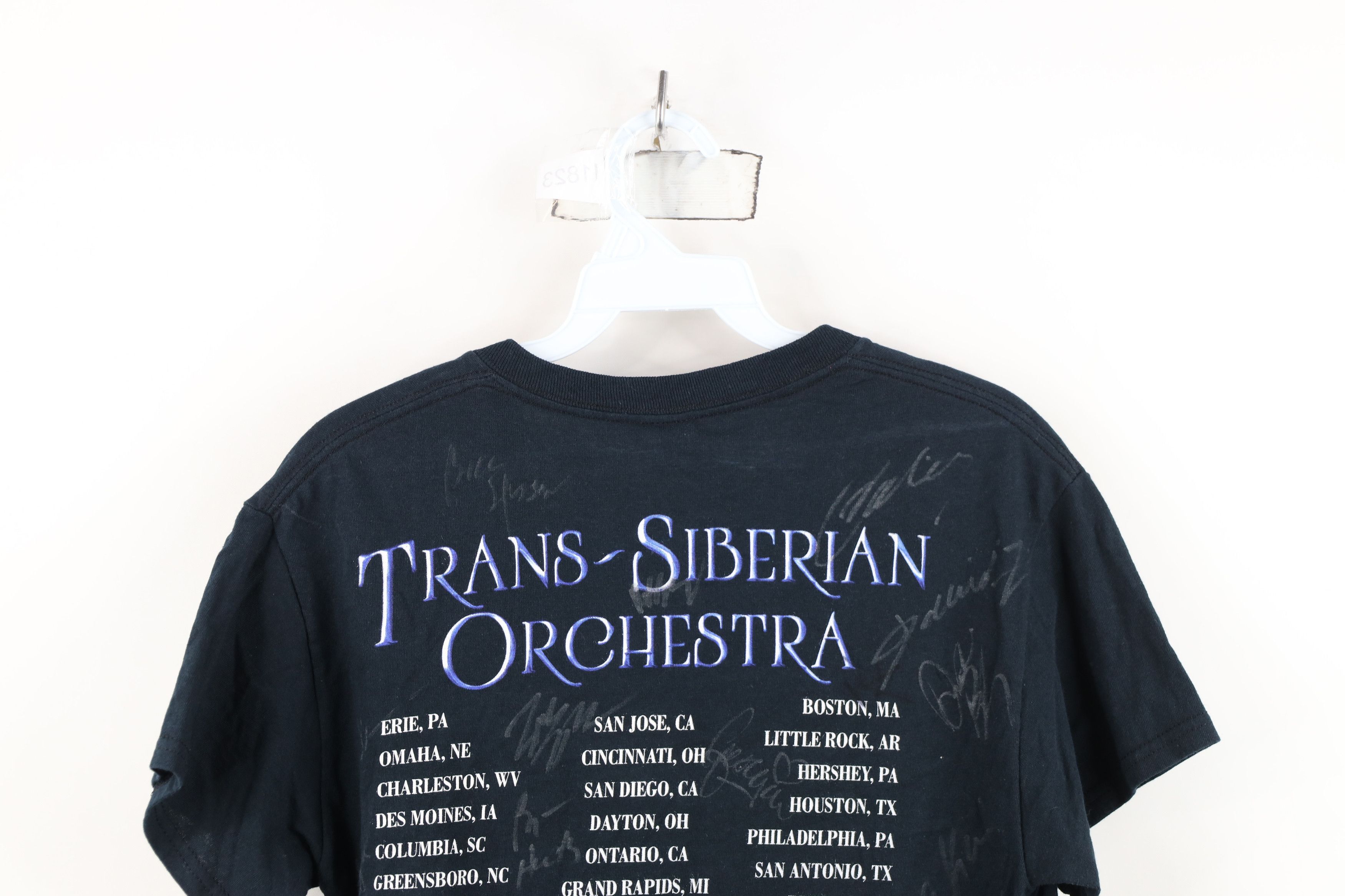 Vintage Y2K 2015 Tour Trans Siberian Orchestra Band T-Shirt Black Size S / US 4 / IT 40 - 16 Thumbnail