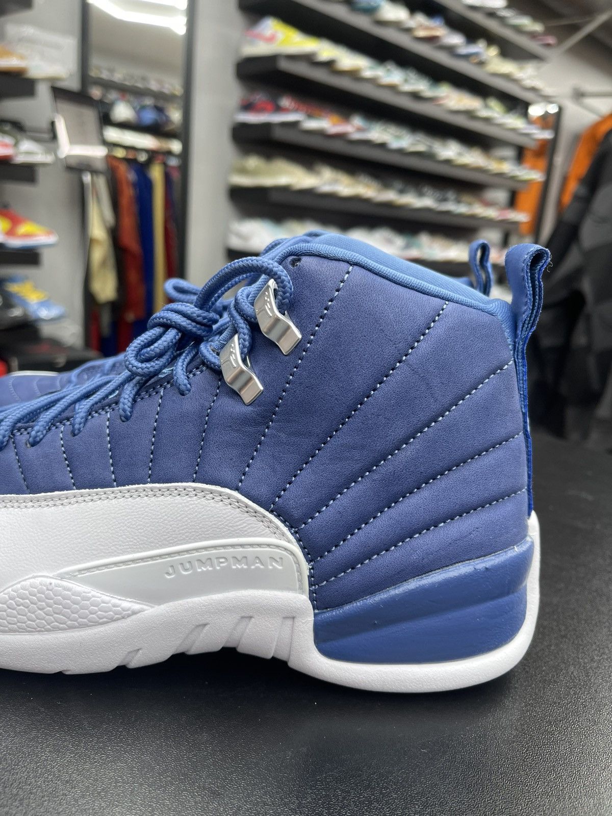 Jordan Brand Size 8 - Jordan 12 Indigo Blue/White Size US 8 / EU 41 - 5 Thumbnail