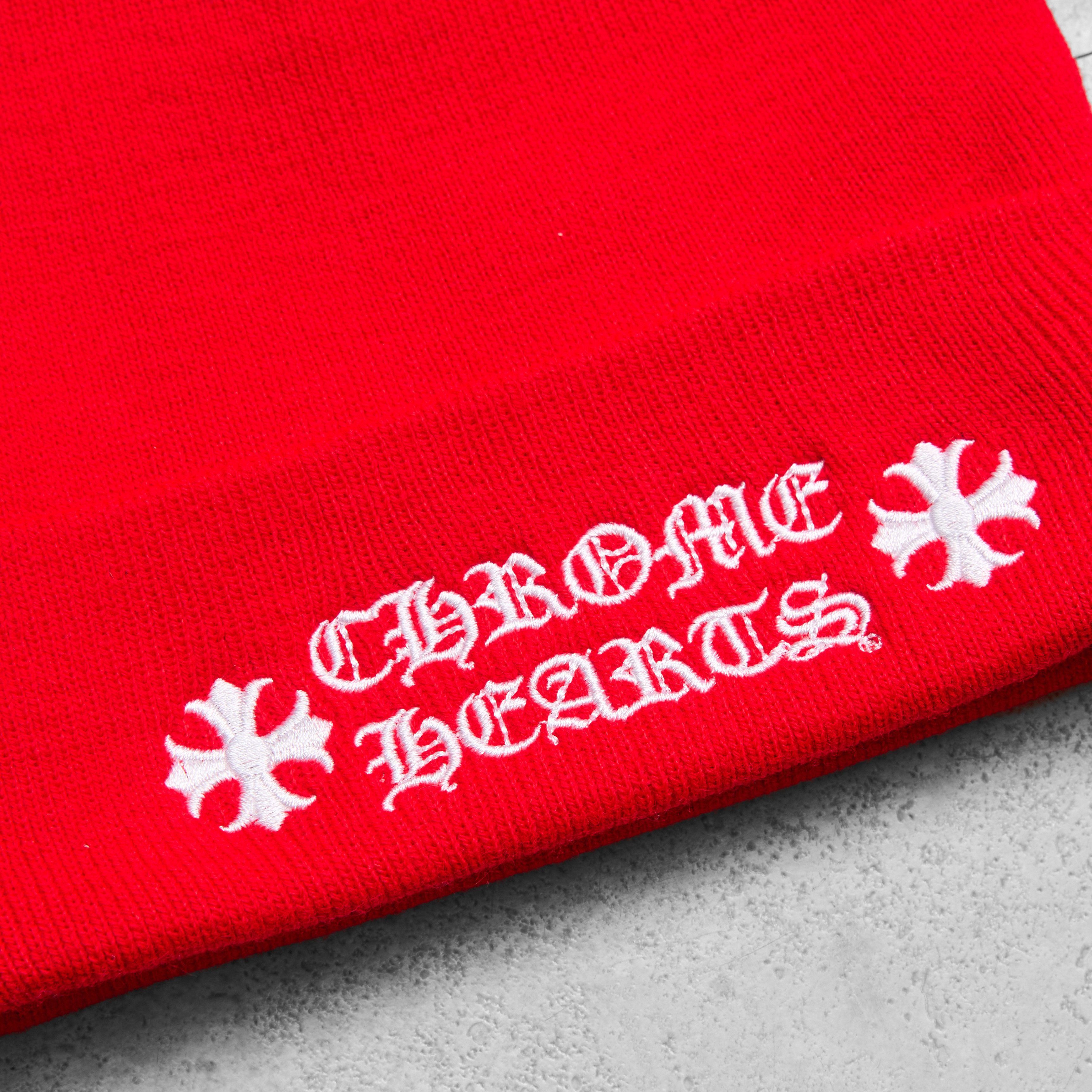 Chrome Hearts CHROME HEARTS Logo Beanie Safety Size ONE SIZE - 3 Thumbnail