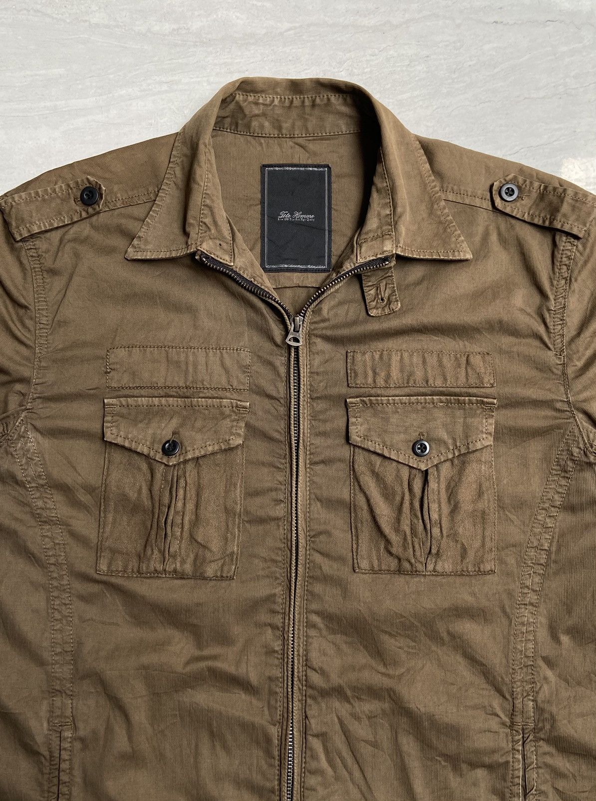 Issey Miyake TETE HOMME Brown Jacket Size US M / EU 48-50 / 2 - 9 Thumbnail