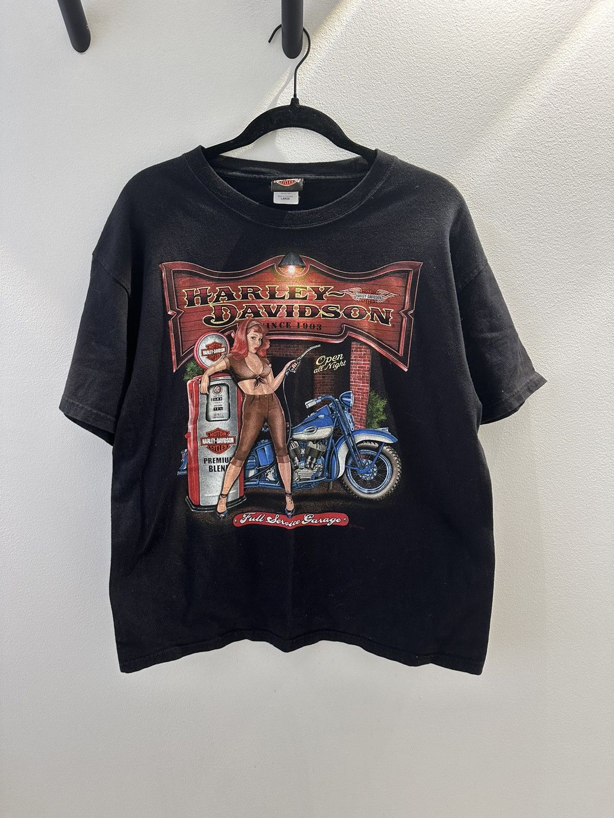 Harley Davidson HARLEY DAVIDSON Full Service Garage 2011 T Shirt Size US L / EU 52-54 / 3 - 1 Thumbnail