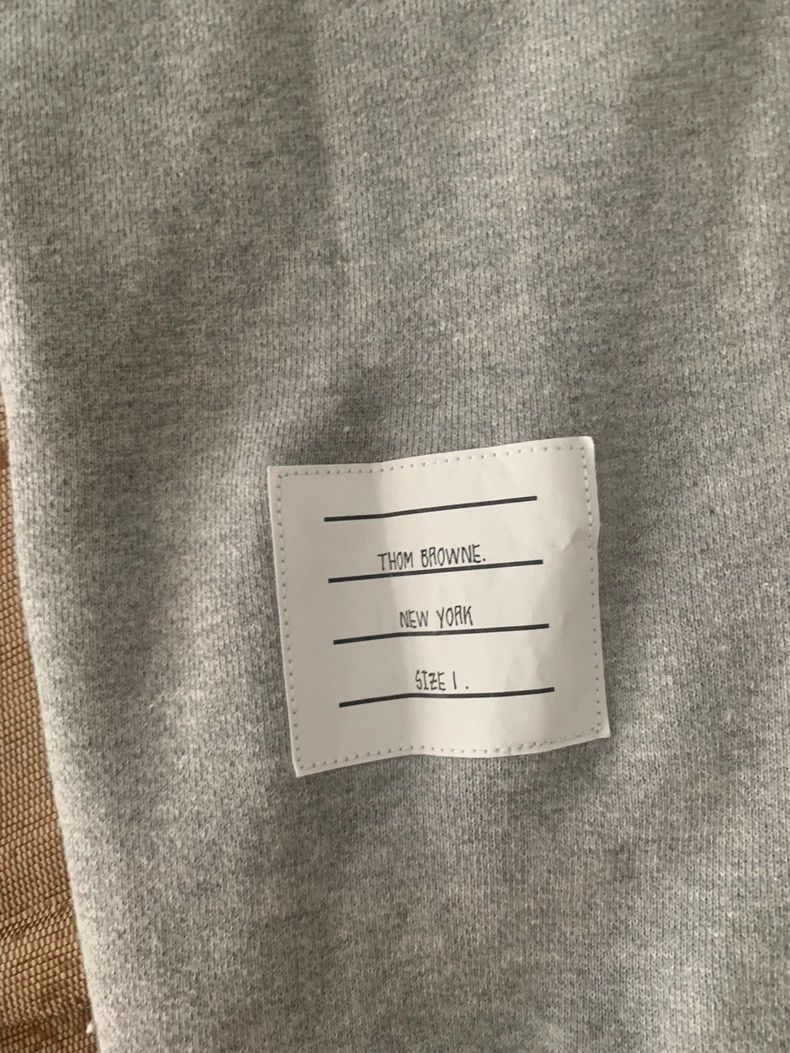 Thom Browne Thom Browne Gray sweatpants Size US 39 - 2 Thumbnail