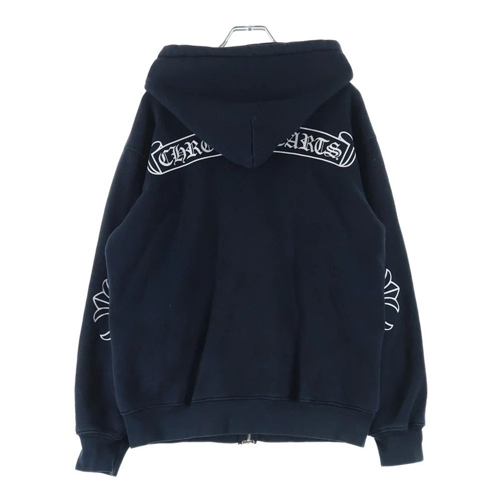 Chrome Hearts Chrome Hearts Horseshoe Thermal Zip Hoodie size M Size US M / EU 48-50 / 2 - 2 Thumbnail