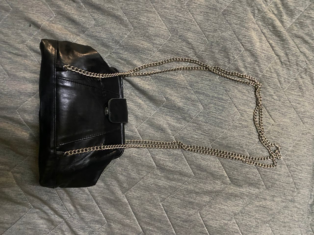 Japanese Brand × Tricot Comme des Garcons × Vintage Vintage tricot Comme des garçons chains shoulder bag Size ONE SIZE - 22 Thumbnail