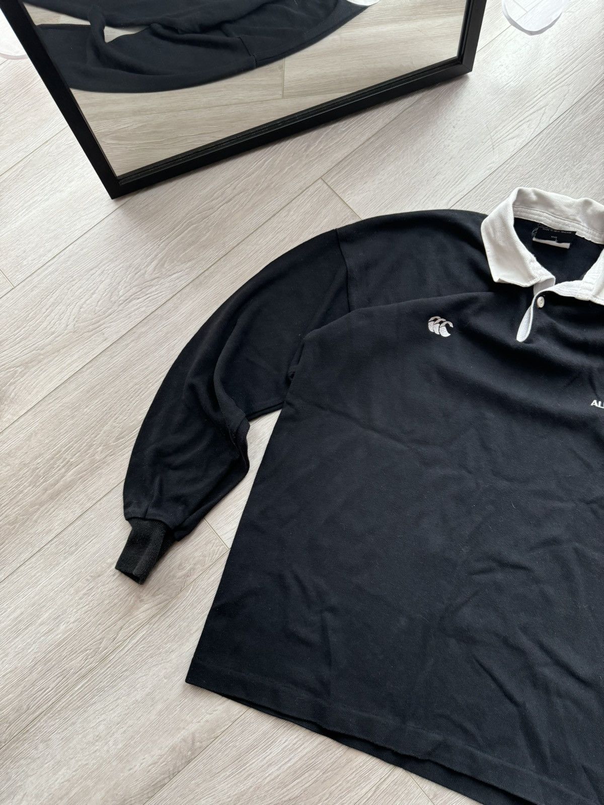 Canterbury of New Zealand × Vintage Vintage NEW ZEALAND ALL BLACK Steinlager Rugby Jersey Shirt Size US L / EU 52-54 / 3 - 2 Thumbnail