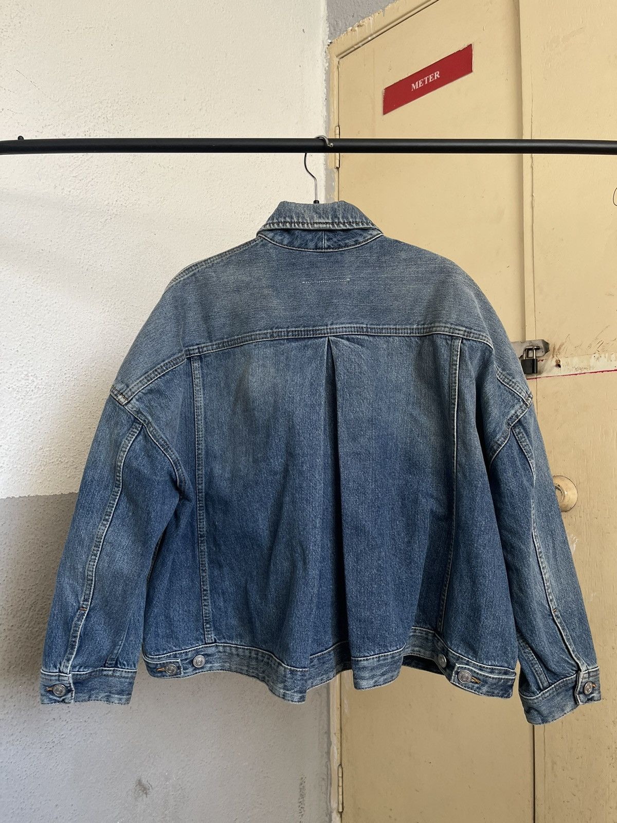 Maison Margiela MM6 Maison Margiela Oversized Type 3 Denim Jacket Boxy Size US S / EU 44-46 / 1 - 2 Thumbnail