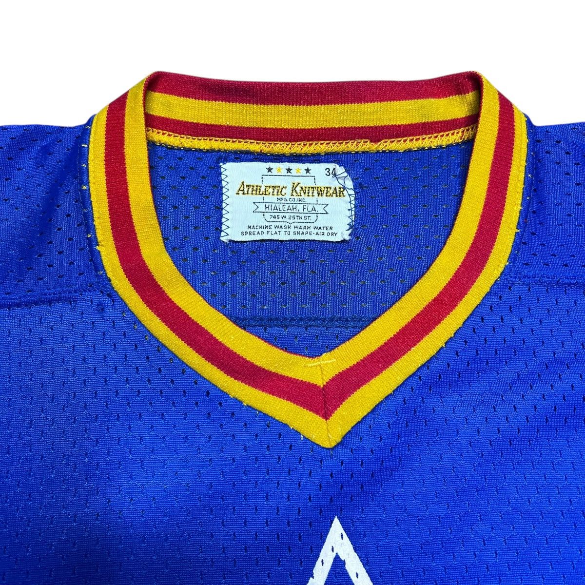 NHL 1970s NHL Colorado Rockies Athletic Knitwear Hockey Jersey Size US XS / EU 42 / 0 - 2 Thumbnail