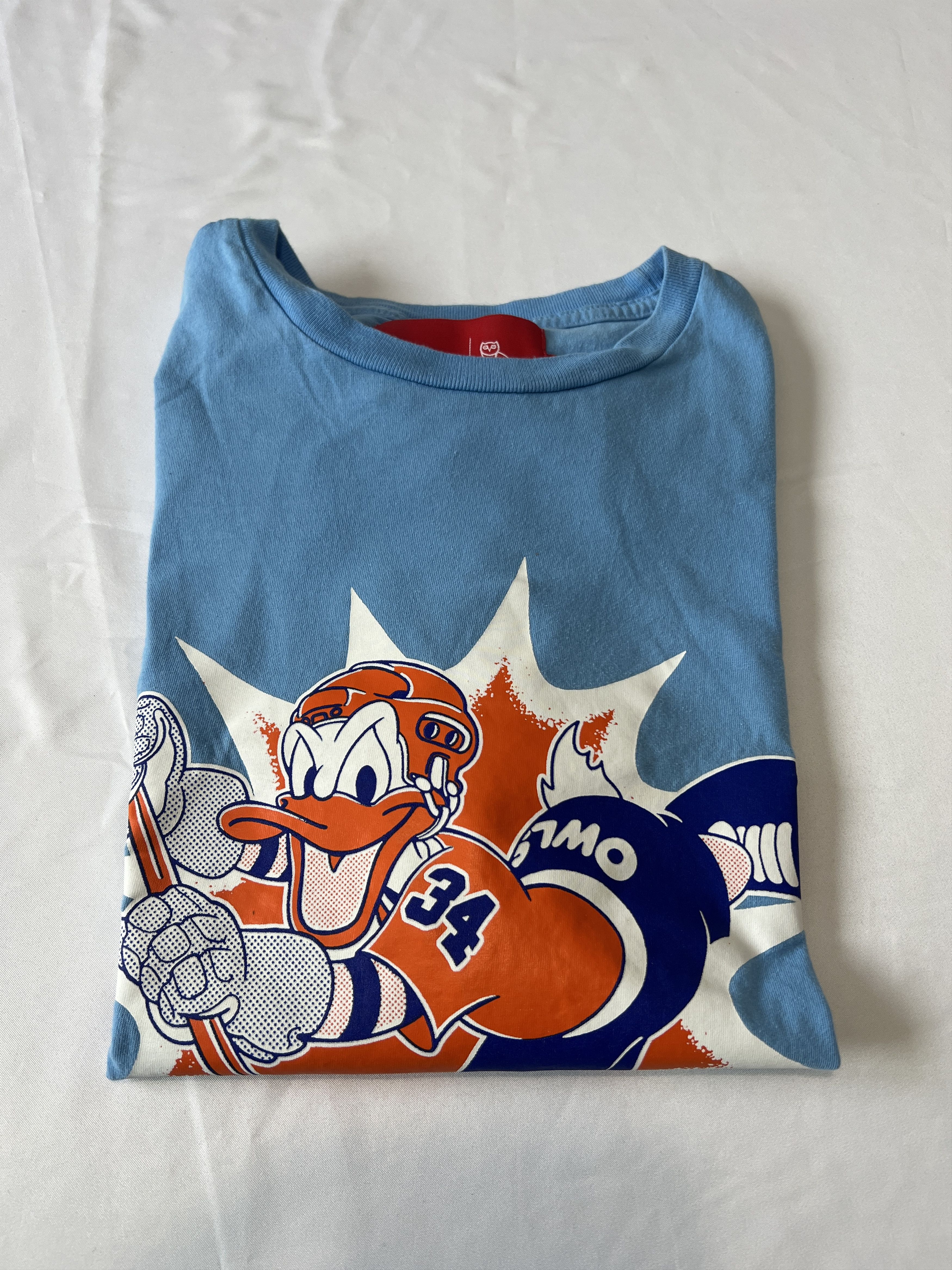 Disney OVO x Disney Donald "OWLS" T-shirt Size US L / EU 52-54 / 3 - 2 Thumbnail